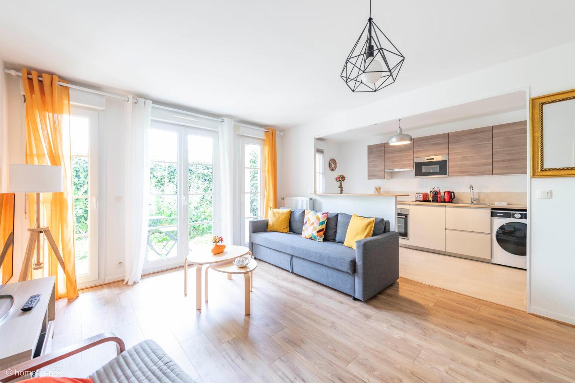 Appartamento T3 Familial Pour 8, 5min Disney, 2parkings *